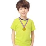 ⁦10pcs Children Plastic Gold Winner Award Medals⁩ - الصورة ⁦2⁩